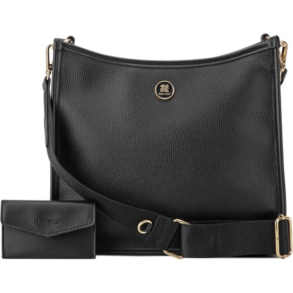 Handbags - Nalini Crossbody Bag Women's Cotton Blend Lining Zipper Closure Organizer